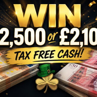 WIN €2,500 or £2,100 CASH - TEST