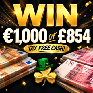WIN €1,000 or £845 CASH - TEST